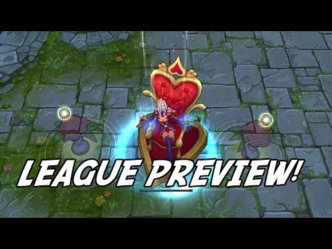 League Preview - New Heartseeker Ashe Skin Gameplay Spotlight! (League of Legends / LoL)