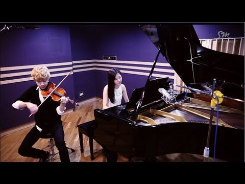 Henry 헨리_Playing 'TRAP' Violin & Piano ver. with SeoHyun 서현 of Girls' Generation