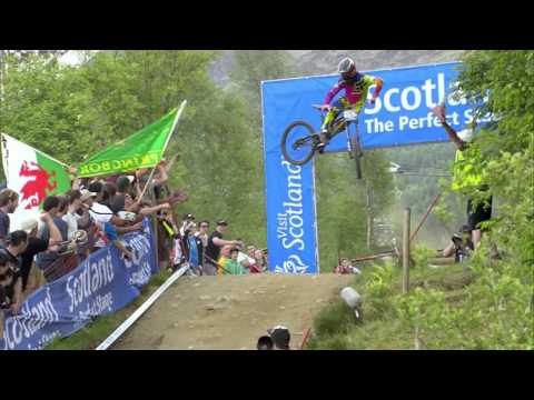 Downhill Double for Atherton Family at Fort William - 2013 UCI Mountain Bike World Cup