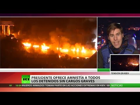 RT en Ucrania: Kiev en llamas, la guerra urbana vuelve a las calles de la capital