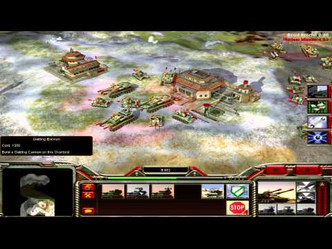 Command and Conquer: Generals China Campaign Mission 7 - Nuclear Winter [HD]