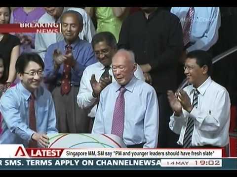 [Breaking News]: MM Lee Kuan Yew, SM Goh Chok Tong Stepping Down - 14May2011