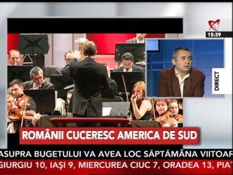 [TV] Bucharest Symphony Orchestra South American Journal - Catalin Opritoiu LifeTime News 15 Nov