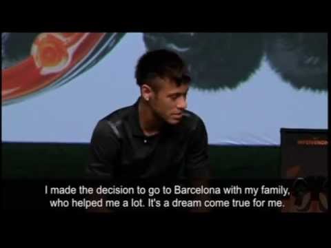 Neymar First Talk About Going To FC Barcelona