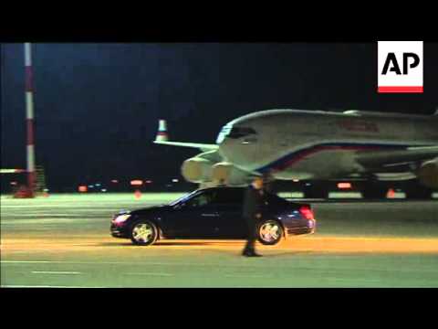 Russia APEC Arrivals 2 2012 News