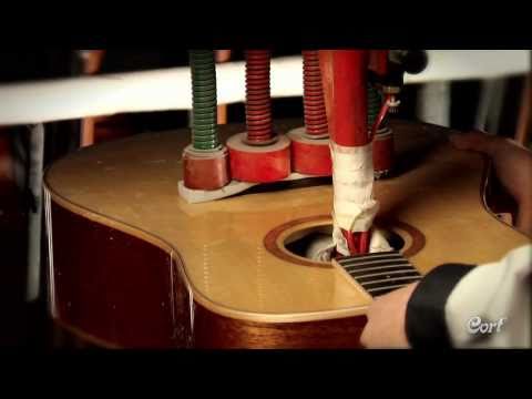 Cort Acoustic Guitar Factory Tour - See how their acoustic guitars are made