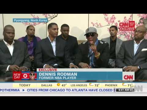 Dennis Rodman Flips Out During Interview from North Korea