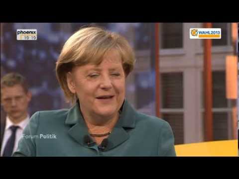 FORUM POLITIK mit Angela Merkel am 13.08.2013