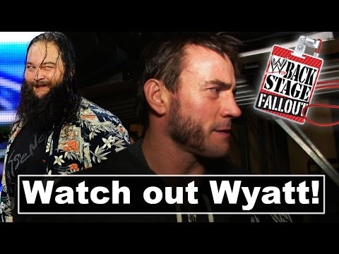 Watch out Wyatt! - Backstage Fallout - November 8, 2013