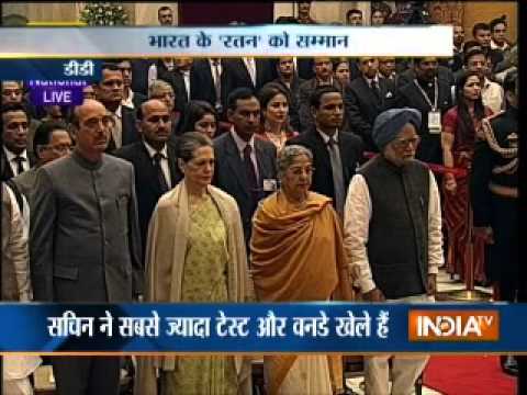 Watch Bharat Ratna ceremony at Rashtrapati Bhavan