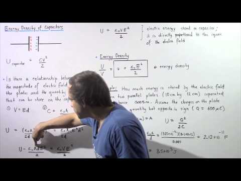 Energy Density of Capacitors