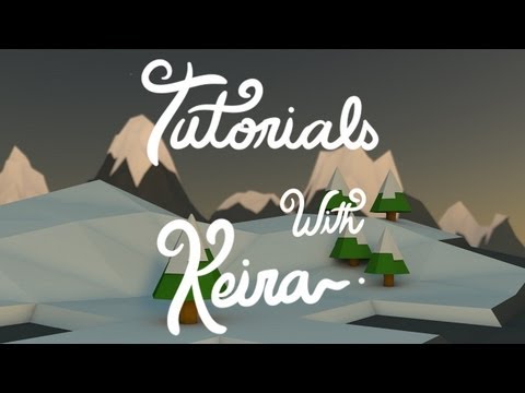 Low Poly Tutorial - Lighting, landscape and more !