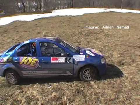 Logan Crash at Romanian Rally 2007