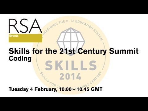 Live at the RSA - Skills for the 21st Century Summit - Coding