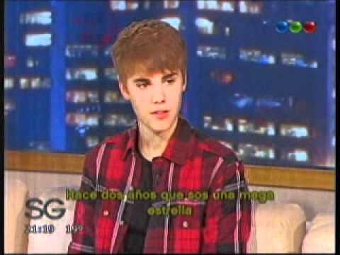 Justin Bieber en Susana Gimenez