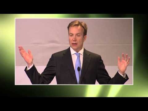 Mr. Børge Brende, Norwegian Minister of Foreign Affairs, at the 2013 Norad Conference