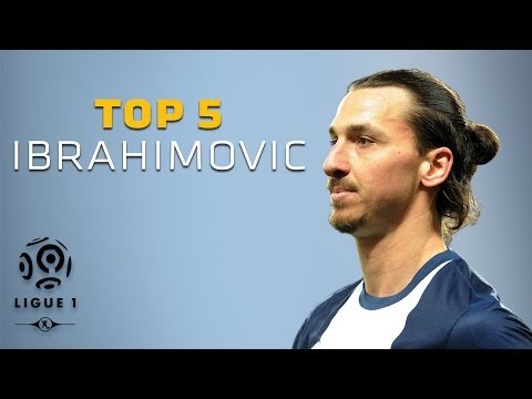 Zlatan Ibrahimovic - Top 5 Buts - Ligue 1 / Paris Saint-Germain