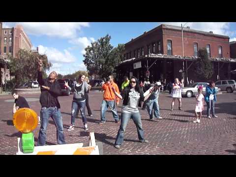 Old Market Flash Mob - Omaha, NE