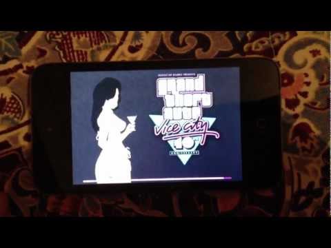 GTA Vice City-Ipod  Touch 4g gameplay+Download link for iOS!!!New update v1.1.Fix error