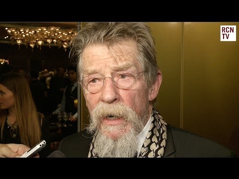 John Hurt Interview - Doctor Who, Only Lovers Left Alive, Snowpiercer & Hercules