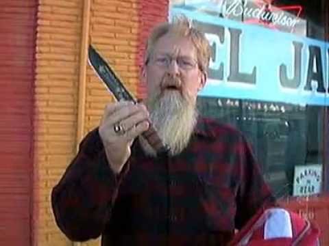 US Veteran Cuts Down Mexican and American Flags with knife in front of TV Crew