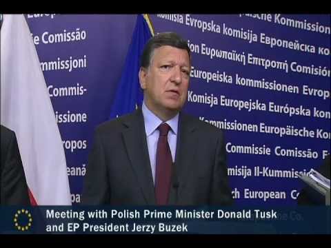 Meeting with Polish Prime Minister Tusk and President Buzek