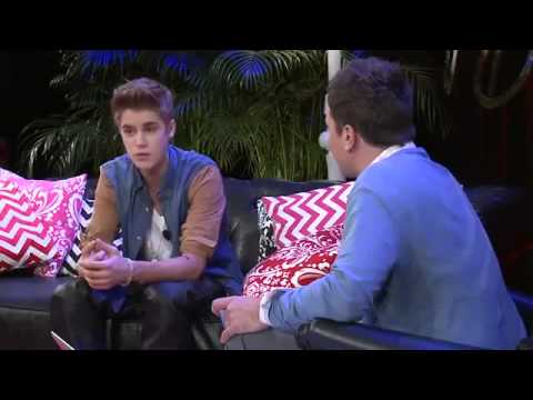 Justin Bieber interview with Jimmy Fallon