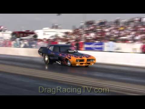 Drag Racing Nitro Nostalgia Funny Cars March Meet 2009