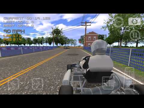 Super Kart Racing - Commercial Point Lap