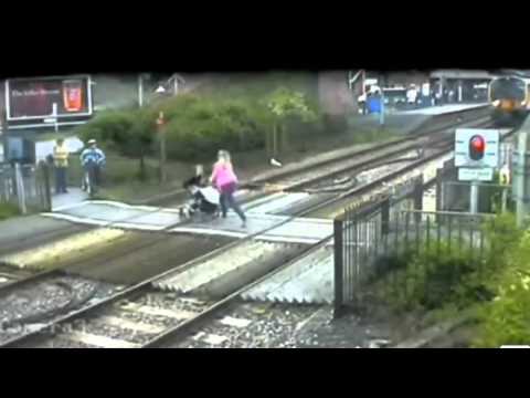 More moments of madness at UK's level crossings