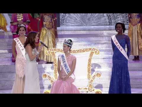 Miss World 2013 - Official Crowning of Megan Young!