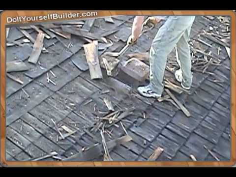 DIY- How To Roof A House- Section 1 of 6  Removing Old Roofing