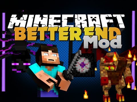 Minecraft Mod - Better End Mod - New Items, Biomes, Bosses and Mobs