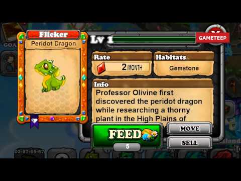 How to breed Peridot Dragon 100% Real! DragonVale! wbangcaHD! [NEW]