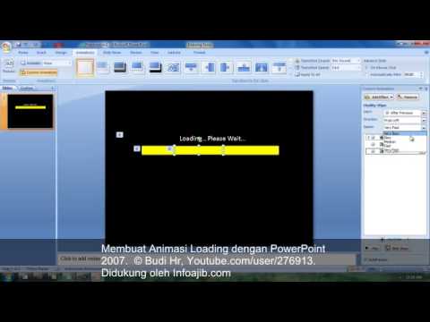 Cara Membuat Animasi Loading Menggunakan PowerPoint 2007