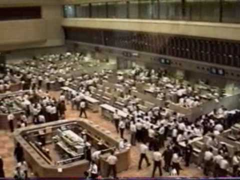 Tokyo Stock Exchange - Roaring 'Bubble' Years - (June 1990) 東京証券取引所