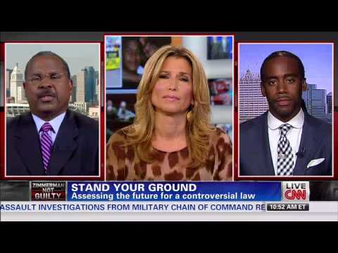 Ken Blackwell Vs Carol Costello on Stand Your Ground Law