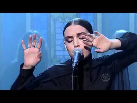 Lykke Li - Silent My Song on  the Late Show with David Letterman 11-17-11