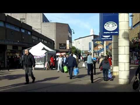 Town Centre, Barnsley, South Yorkshire.