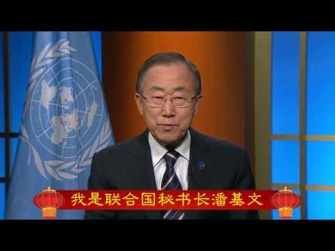 Ban Ki-moon - Chinese New Year 2014