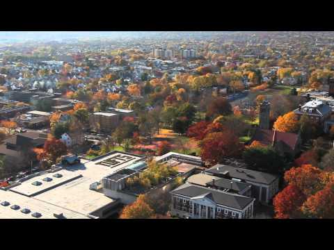 Tufts University Autumn Aerial Views - Medford/Somerville Campus