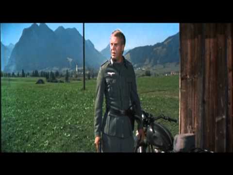 Motorcycle scene- The Great Escape, 1963, Steve McQueen