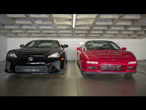 Lexus LFA vs Acura NSX! - Head 2 Head Episode 13