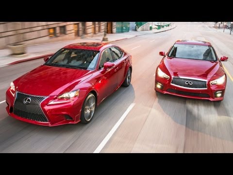 2014 Infiniti Q50S vs 2014 Lexus IS350 F-Sport! - Head 2 Head Ep. 40