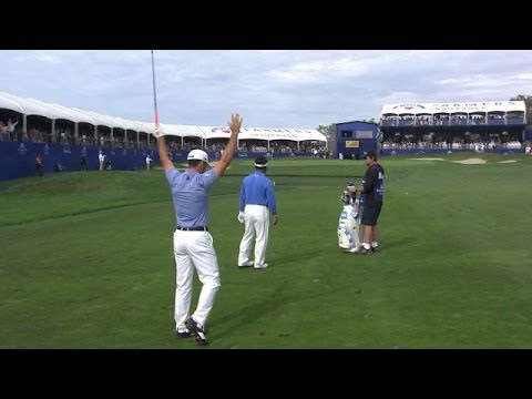 Billy Horschel holes amazing eagle approach at Farmers