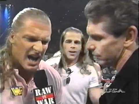 Funny interview with Triple H and Shawn Michaels - 09/29/97