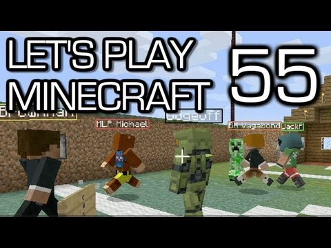 Let's Play Minecraft - Episode 55 - Creeper Soccer