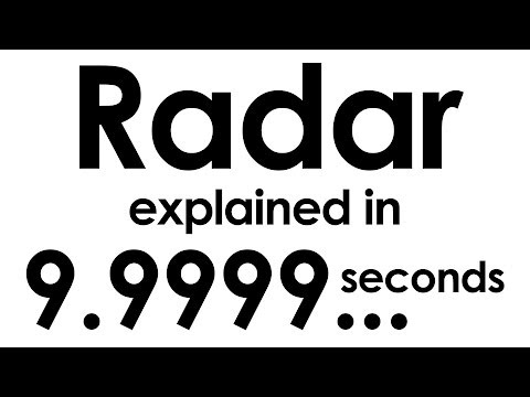 Radar explained in ten seconds