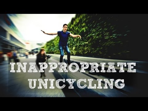 INAPPROPRIATE UNICYCLING | JacksGap + Sam Pepper