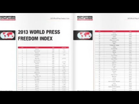 Hong Kong Falls in Annual World Press Freedom Index